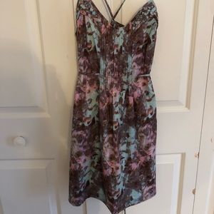 Feminine water color dress
